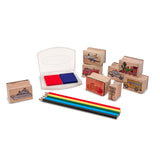 Wooden Stamp Set - Vehicles S2