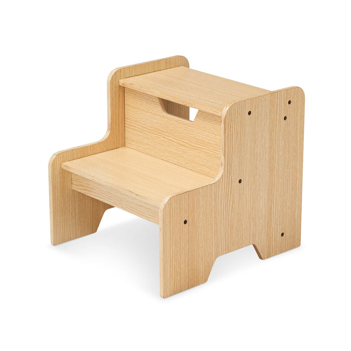 Wooden Step Stool - Natural L7