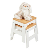 Wooden Stools – Set of 2 I9