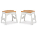 Wooden Stools – Set of 2 I9