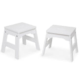 Wooden Stools – Set of 2 S8