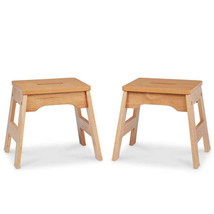 Wooden Stools – Set of 2 X0