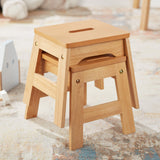Wooden Stools – Set of 2 X0