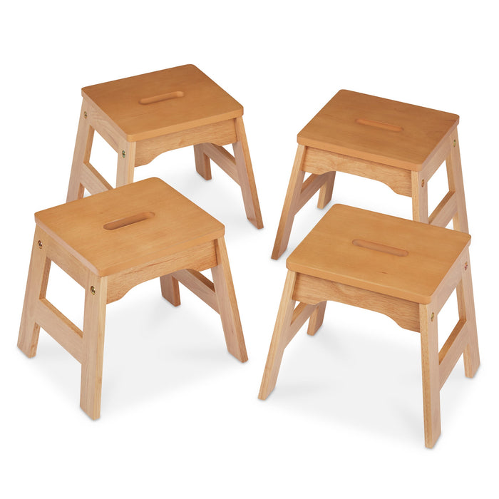 Wooden Stools – Set of 4 J0