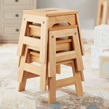 Wooden Stools – Set of 4 J0