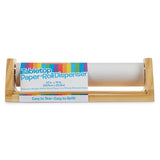 Wooden Tabletop Paper Roll Dispenser L1