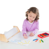 Wooden Tabletop Paper Roll Dispenser L1