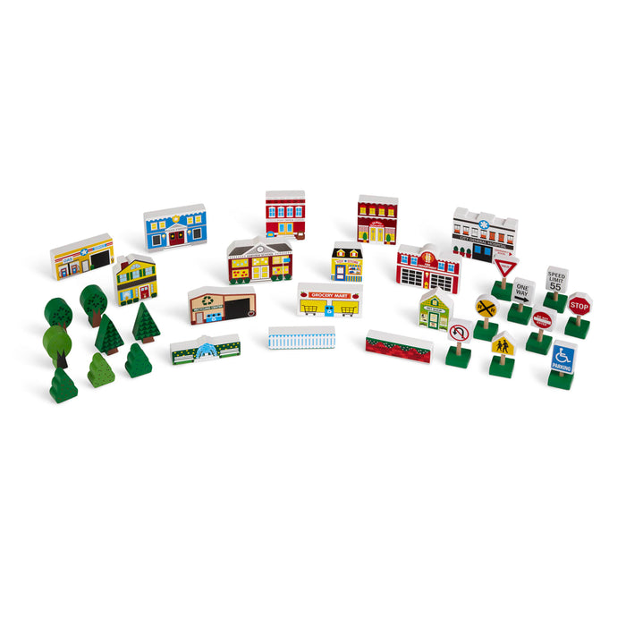 Wooden Town Play Set S6