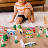 Wooden Town Play Set S6