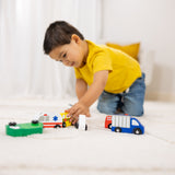 Wooden Town Vehicles Set A4