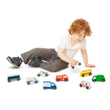 Wooden Town Vehicles Set A4