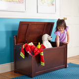 Wooden Toy Chest (Espresso) K1
