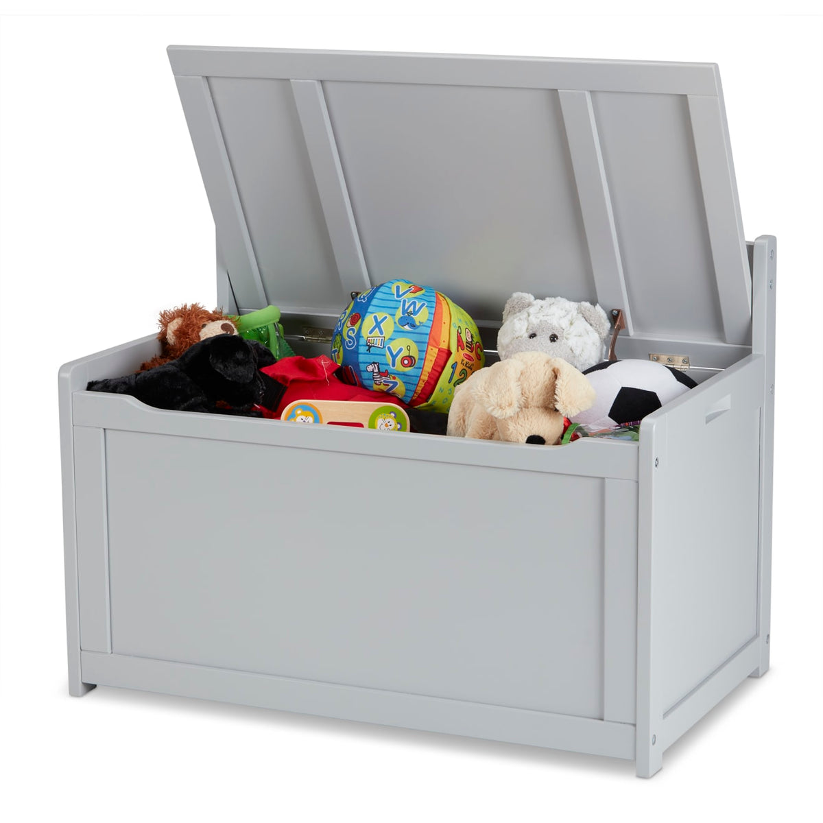 Wooden Toy Chest (Gray) H1