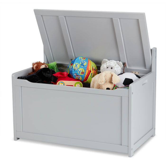 Wooden Toy Chest (Gray) H1