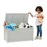 Wooden Toy Chest (Gray) H1