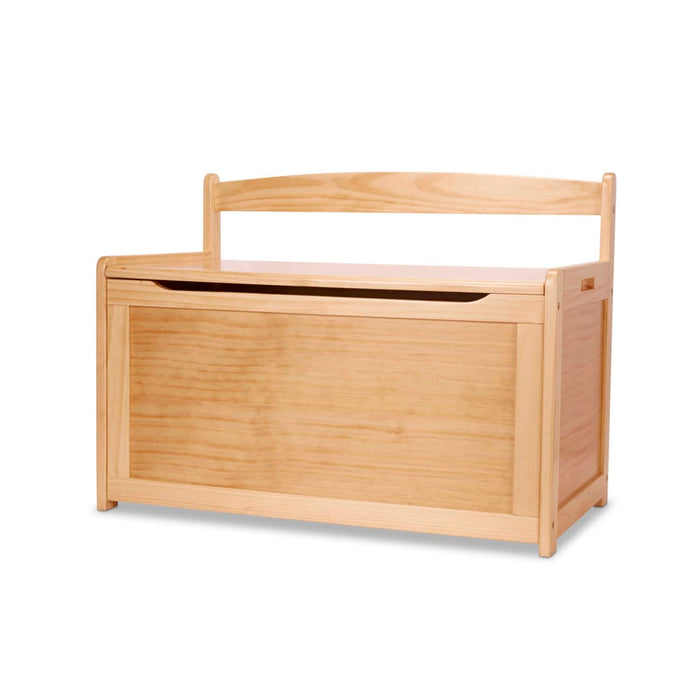 Wooden Toy Chest (Honey) E5