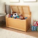 Wooden Toy Chest (Honey) E5