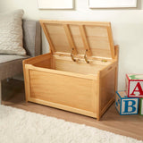 Wooden Toy Chest (Honey) E5