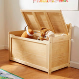 Wooden Toy Chest (Honey) E5