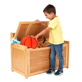 Wooden Toy Chest (Honey) E5