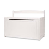 Wooden Toy Chest (White) C1