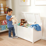 Wooden Toy Chest (White) C1
