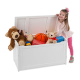 Wooden Toy Chest (White) C1
