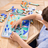 Wooden Underwater Gear Puzzle – 18 Pieces Z6