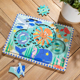 Wooden Underwater Gear Puzzle – 18 Pieces Z6