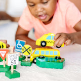 Wooden Vehicles and Traffic Signs W1