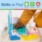 Wooden Work & Play Desktop Activity Board L6