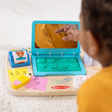 Wooden Work & Play Desktop Activity Board L6