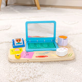 Wooden Work & Play Desktop Activity Board L6