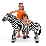 Zebra Lifelike Plush Stuffed Animal N0