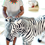 Zebra Lifelike Plush Stuffed Animal N0