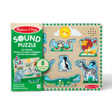 Zoo Animals Sound Puzzle - 8 Pieces G1