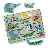 Zoo Animals Sound Puzzle - 8 Pieces R0