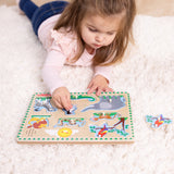 Zoo Animals Sound Puzzle - 8 Pieces R0