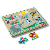 Zoo Animals Sound Puzzle - 8 Pieces R0