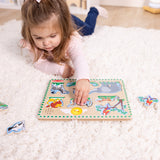 Zoo Animals Sound Puzzle - 8 Pieces R0